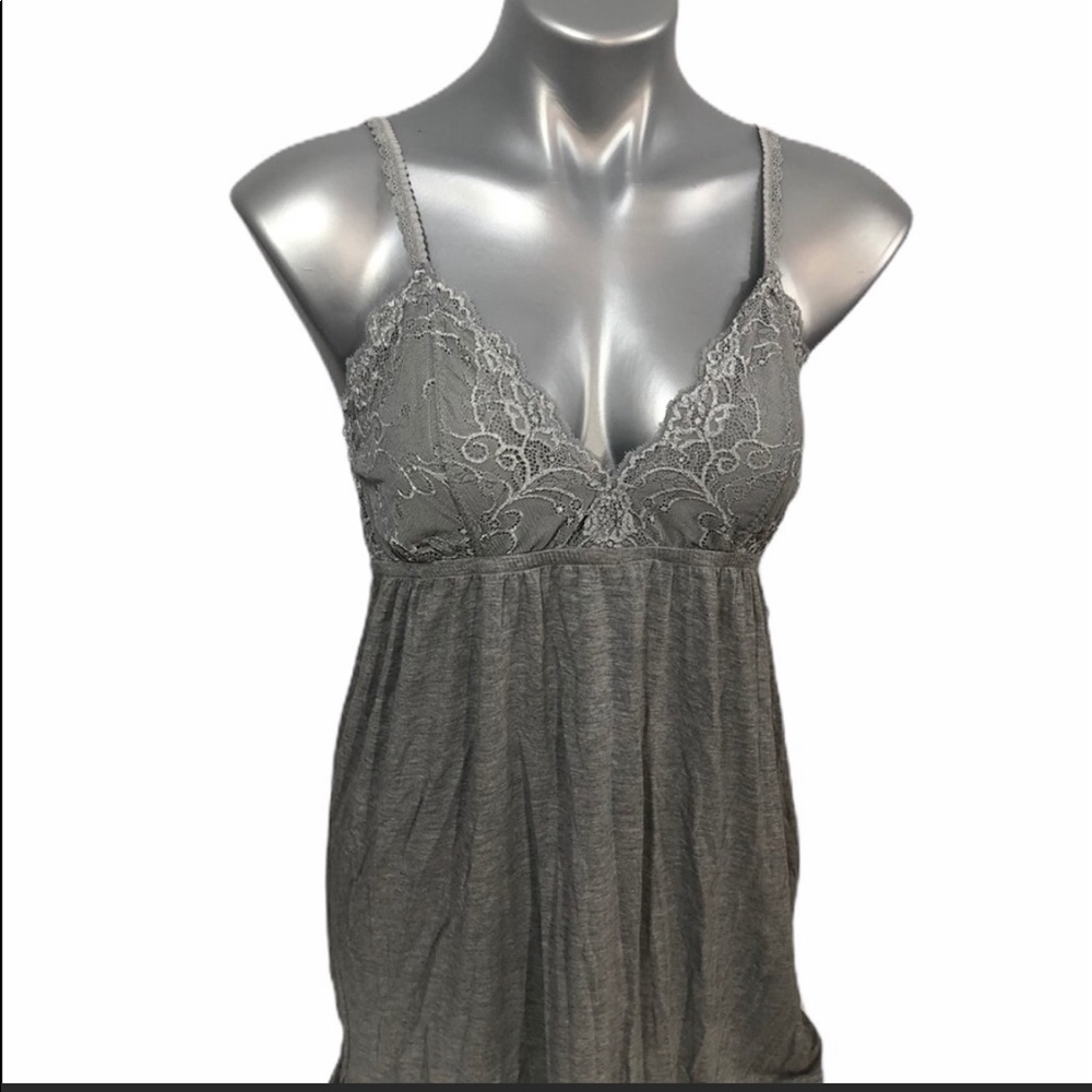 P.J. Salvage gray cotton chemise